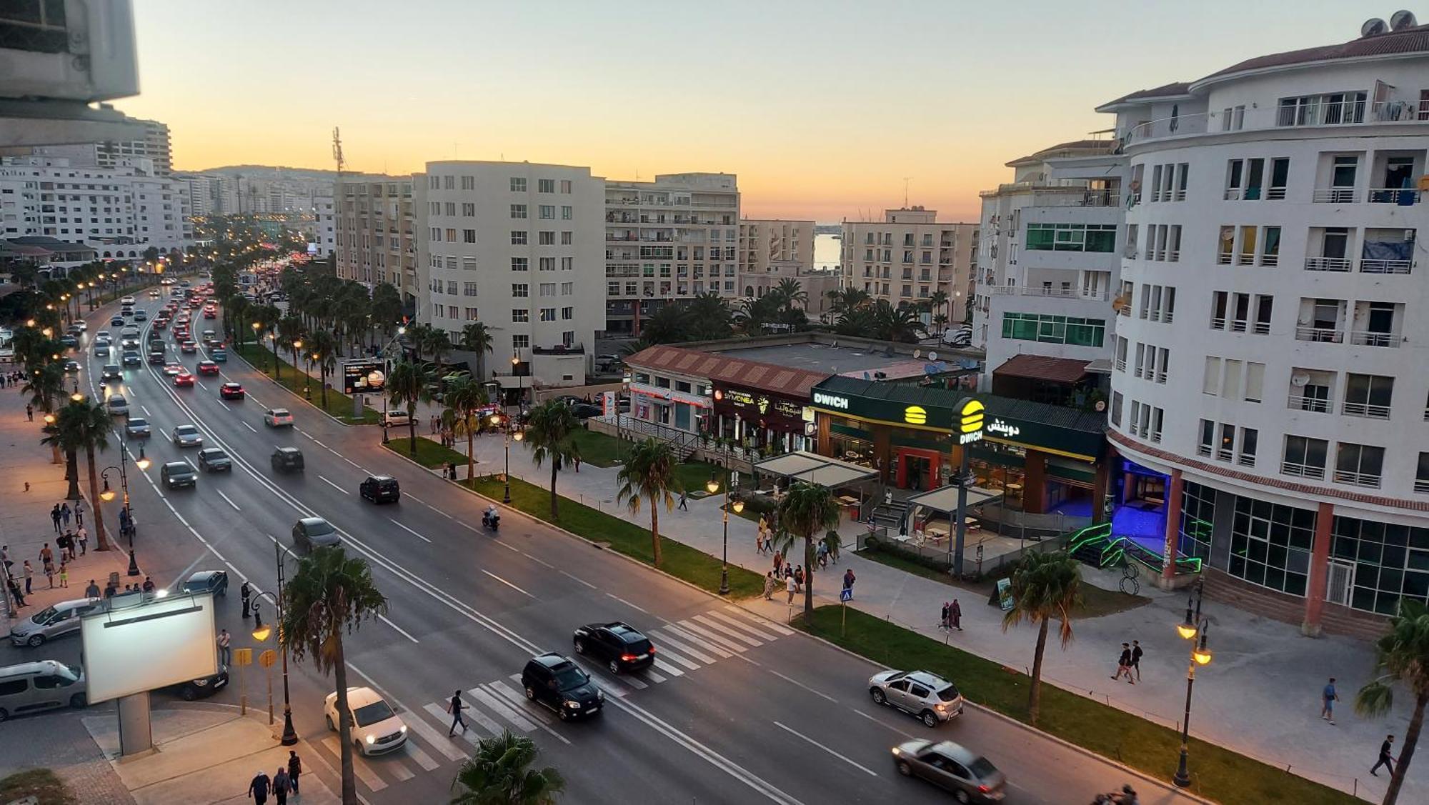 Oceanview Apartment With Stunning City View Tangier Exterior photo