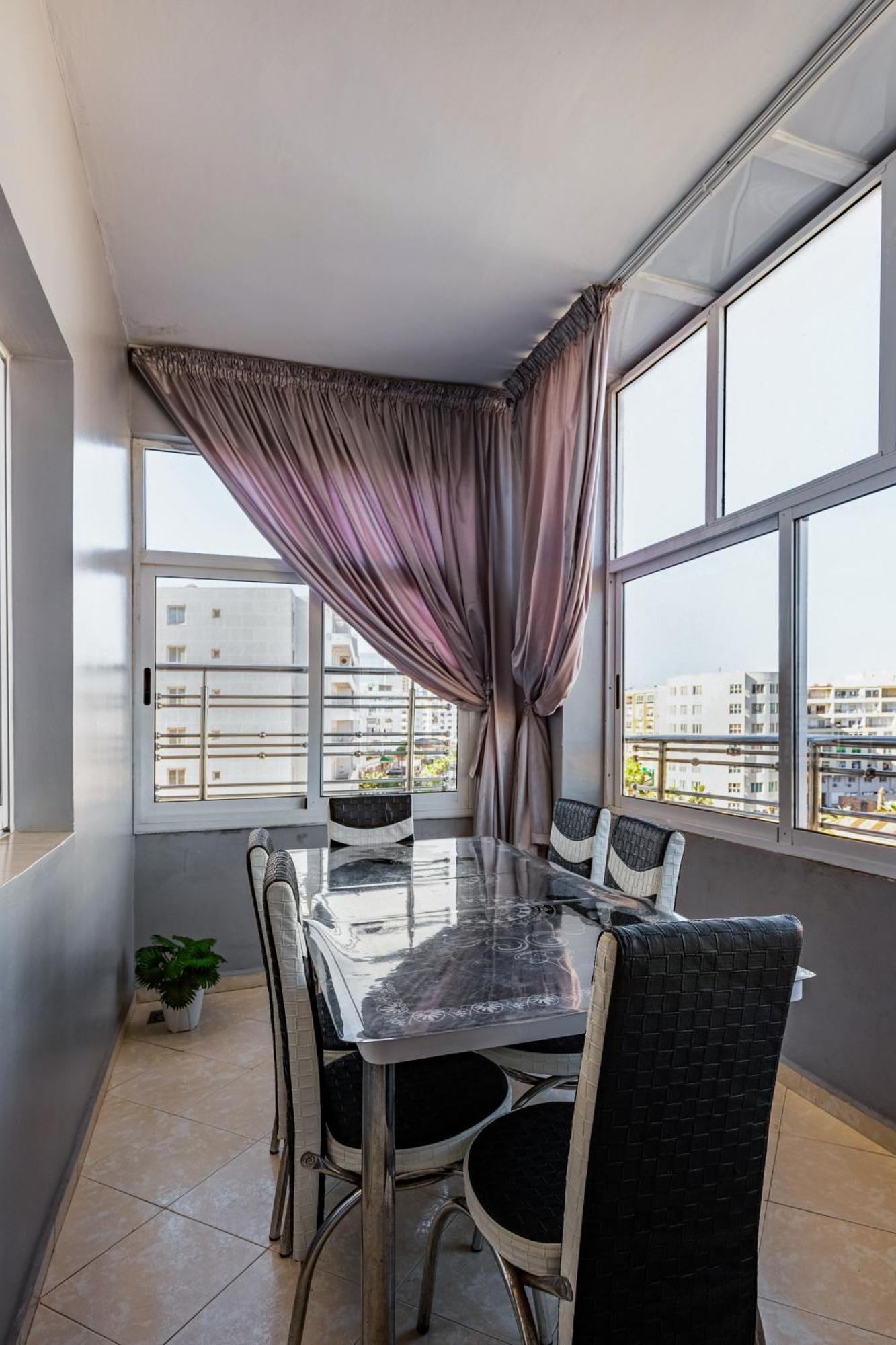 Oceanview Apartment With Stunning City View Tangier Exterior photo